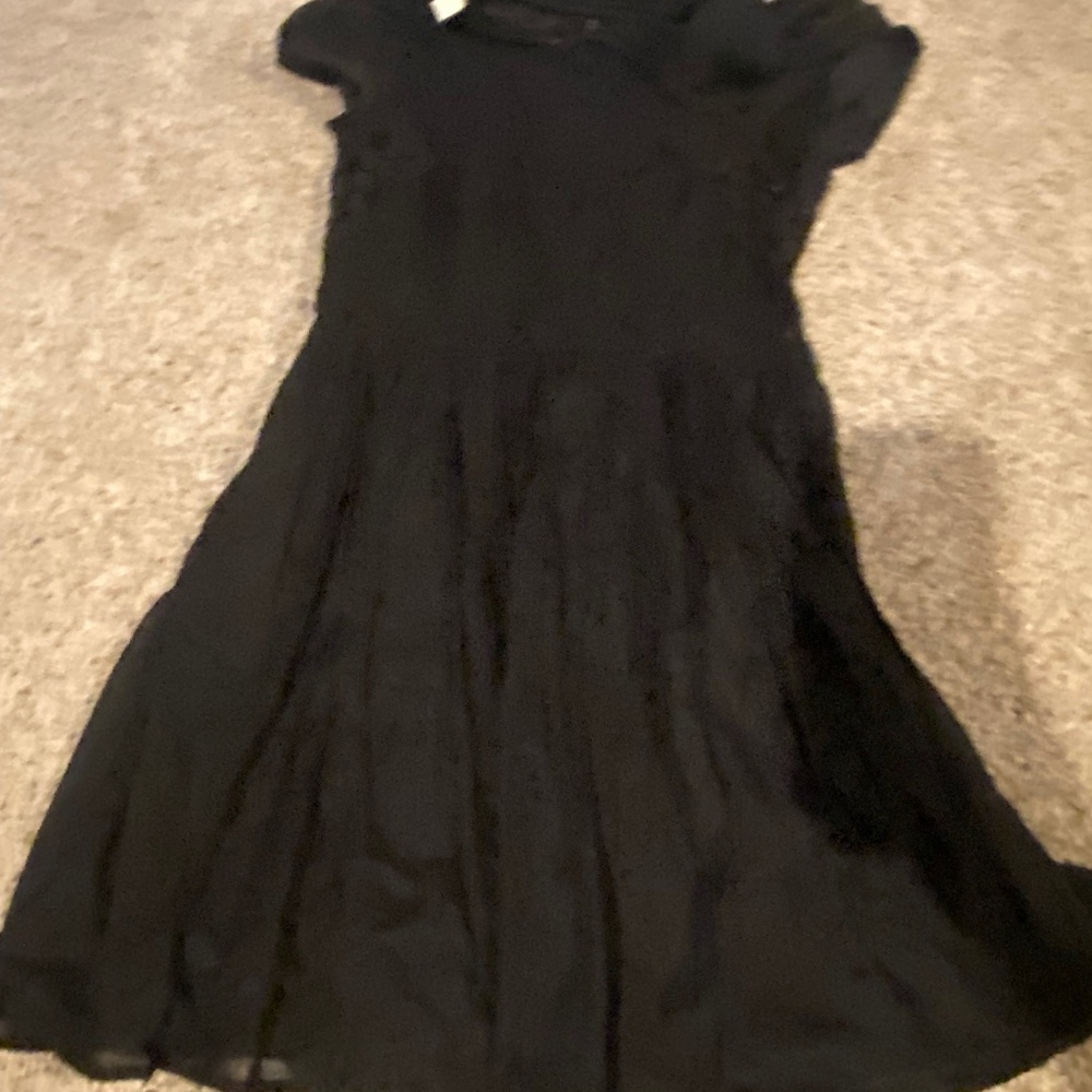 Free People black lace dress
